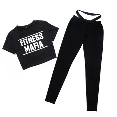 2 Pcs Women's Yoga Bra+ Leggings