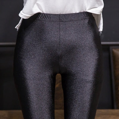 S-XXL Black plus size high waisted legging