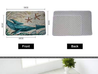 Marine Style Door  Anti-Slip Doormat