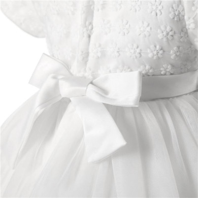 Newborn Dress Infant Baby Girl Christening Gown Toddler Girls 1 Year Birthday Gift White Lace Baptism Dress Baby Weding Dresses
