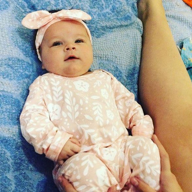 2PCS Set Newborn Kids Baby Girls Clothes Set Long sleeve Casual suit baby romper jumpsuit Infant Outfits Xmas Baby Clothing