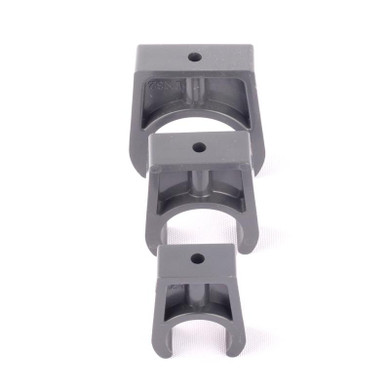 2pcs NuoNuoWell Plastic PVC Hose Bracket for Garden Irrigation Watering System Fittings Pipe Parts Fixed Tube Connector Joints