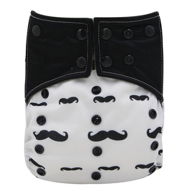 Reusable Diaper Nappies Washable Bamboo Charcoal AI2 Cloth Pocket Diapers with Insert Microfibra Infant Baby Diaper Cover