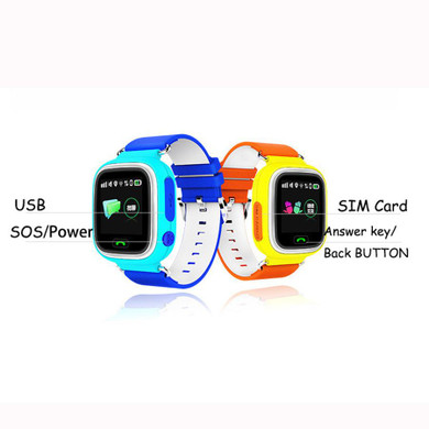 Q90 GPS Touch Screen WIFI Smart Watch Child SOS Location Finder Device Tracker Kid Safe Anti Lost Monitor Smartwatch PK Q80 Q50