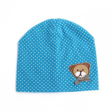 Dot Pattern Baby Hat Winter Knitted Baby Beanies For Child Kids Boys Girls Toddler Cotton Cap Infants Hat