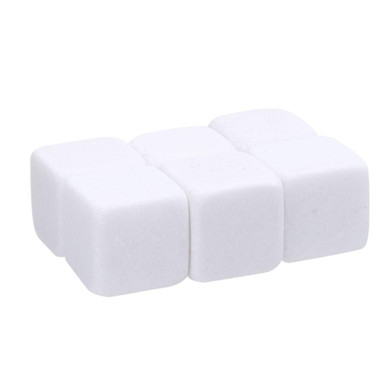 6pc Natural Whiskey Stones Sipping Ice Cube Whisky Stone Rock Cooler Christmas Bar Accessories