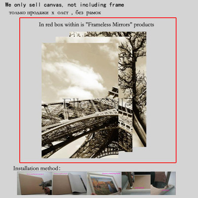 3Pcs/Set Modern Picture Canvas Painting Wall Pictures For Living Room  Decoration Paris City Eiffel Tower No Frame