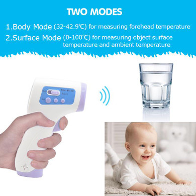 Guucy Digital LCD Infrared Multifunctional Thermometer Baby Adult Handheld Thermometers Gun Non-contact Temperature Measurement/