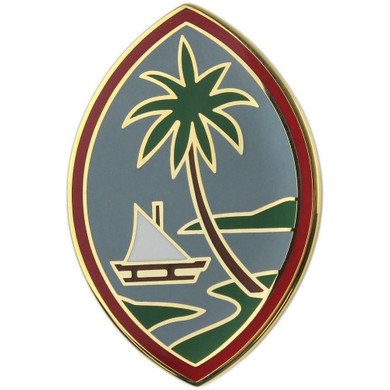 Guam National Guard Combat Service Identification Badge