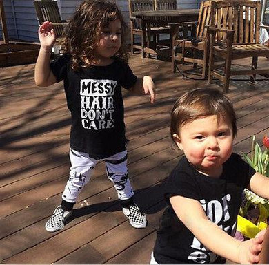 2pcs/set Kids Clothes Children Clothing Set Toddler Kids Baby Girls Outfit Clothes T-shirt Tops+Long Pants Trousers 2PCS Set