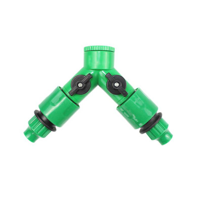 3pcs Family Garden Automatic Watering Double Interface Outlet Drip Irrigation Washing Machine Tap Connector Shunt