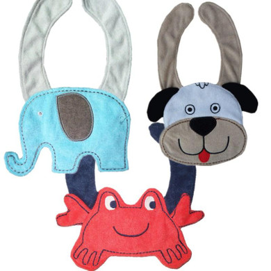 3pcs Baby Bib Waterproof Cotton Newborn Cartoon Burb Saliva Towels Bandana Bib Boys Girls Soft Babador Toddler Burp Clothes Bibs