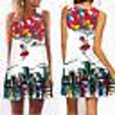 3D vintage Print summer dress bohemian beach dress summer sundresses women dresses dashiki hippie boho vestidos plus size