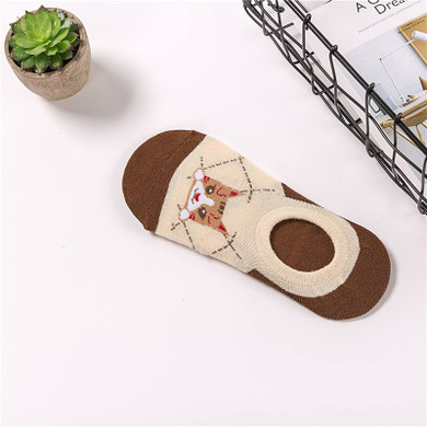 cute harajuku print cat socks women summer korean animal funny cute low cut ankle sock happy candy color sock sokken