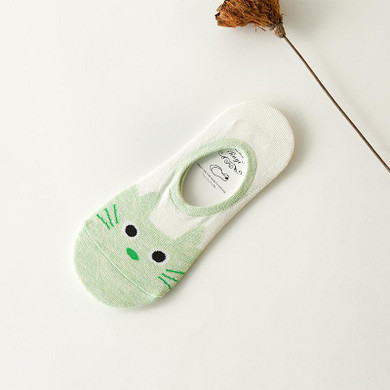 cute harajuku print cat socks women boat socks summer autumn korean animal funny cute low cut ankle sock happy sock sokken