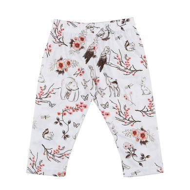 Cute Flower Animal Print Boys Girls Pants Children Cotton Trousers 2017 New Autumn Babies Clothes Kids Leggings Clothing