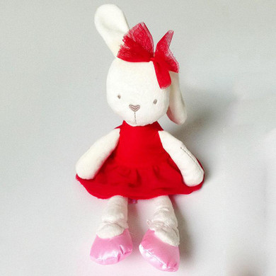 Cute Easter Bunny Soft Plush Rabbit Stuffed Animal Toy Appease Baby Bed Pillow Toy Kids Baby Girls Kawaii Kid Baby Birthday Gift