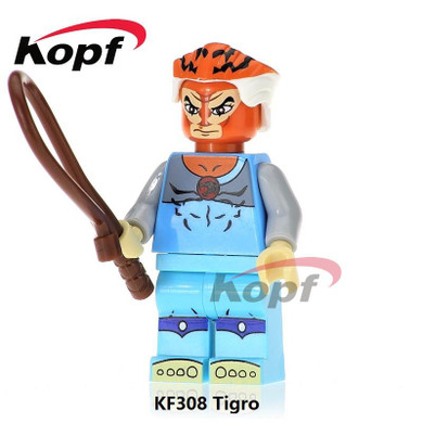 KF6025 Super Heroes American TV Movie Thundercats Cheetara Pantro Tigro Mumm-Ra Bengali Building Blocks For Children Gift Toys