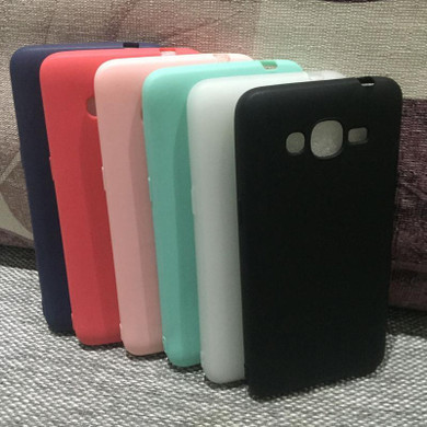 Ricestate Ultra-thin Clear TPU Case For Samsung Galaxy J2 Prime Crystal and Solid color matte Cover case For Samsung J2prime