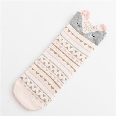 Cute Cartoon Women Socks Female Cotton Socks Fashion Style Sock Autumn Winter Warm Socks For Lady Girl Meias Chaussettes Femmes