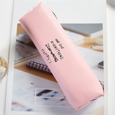 Cute Cartoon Stationery Pencil Pen Case Cosmetic Makeup Bag Zipper Pouch Case make-up accessories Stationery bag School supply