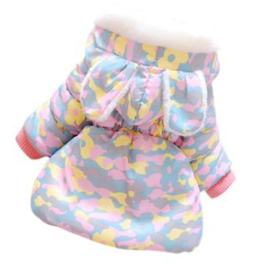 Cute Baby Warm Coat Girls Boys Parkas Rabbit Baby Winter Jacket Thick Cotton-Padded Outerwear Infant Snow Wear Coat Snow Wear