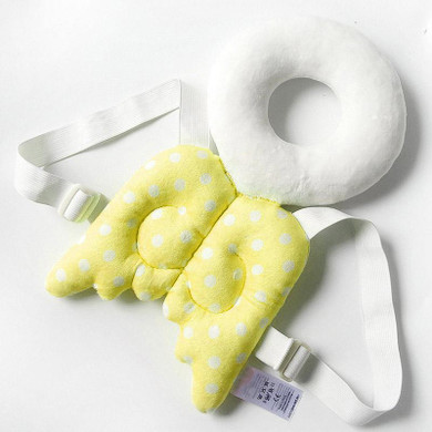 Cute Baby Newborn Head &amp; Back Protection Pillow Toddler Wings Drop Resistance Pad Guardian Cushion Harnesses Leashes FL