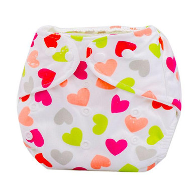 Cute Baby Diapers Newborn Reusable Nappies Cloth Diaper Washable Infants Children Baby Cotton Training Pants Nappy Changing