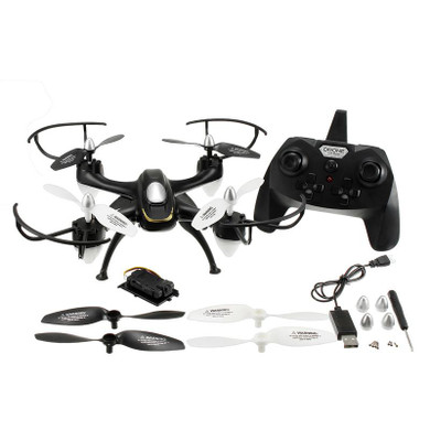 Eachine E33C 2.4G 6CH With 2MP HD Camera Headless Mode LED Night Flight RC Drone Quadcopter Helicopter Toy RTF VS E33 E33W