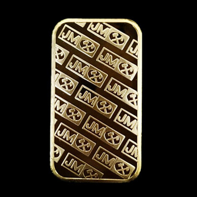 JOHNSON MATTHEY 24k GOLD Plated Bars,America JM Gold Plated Bars souvenir Coin.2pcs/lot