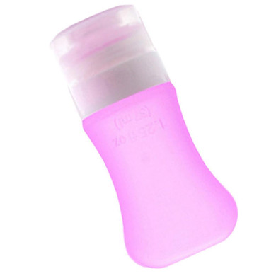37ml Silicone Squeeze Makeup Refillable Bottles Silicone Press Bottle for Lotion Shampoo Shower Gel Storage Container