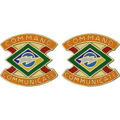 359th Signal Brigade Unit Crest (Command Communicate)