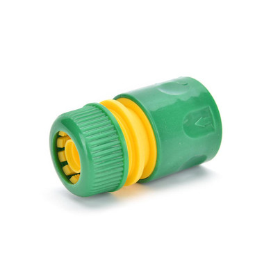 34mm 1/2" Hose Pipe Fitting Set Quick Yellow Water Connector Adaptor Garden Lawn Tap Water Pipe Connector