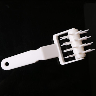 Delidge 1pc Pizza Pie Pastry Dough Cookies Roller Dough Crust Pastry Embossing Tool Pie Pizza Cookie Cutter Mold
