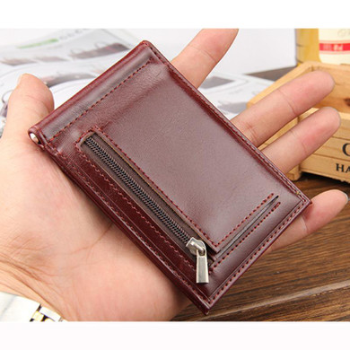 Wallet men with powerful small leather men wallets leather purse male thin purse best quality credit card holder !