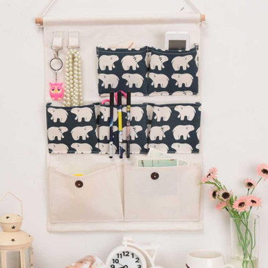 Wall Wardrobe Hanging Organizer Home Sundries Jewelry Storage Bags Hanger Organizer Kids Toys Storage Bag Room Organize Bags