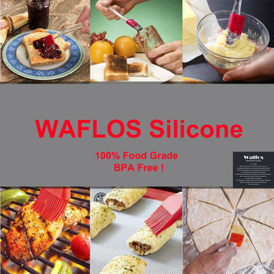 WALFOS food grade Non Stick butter cooking silicone spatula set cookie pastry scraper cake baking spatula silicone spatula