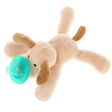 Lovely High-Quality Cartoon Cute Infant Baby Silicone Pacifiers with Plush Animal Non-ToxicTool Safe Baby Nipples Teat