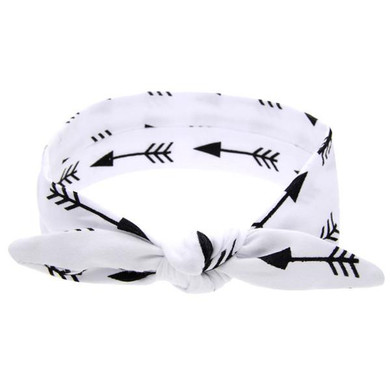Lovely Elastic Stretch Plain Rabbit Bow Knot Hairbands Hair Grips Headband Head Bands Turban Headwear Hair Accessories For girls