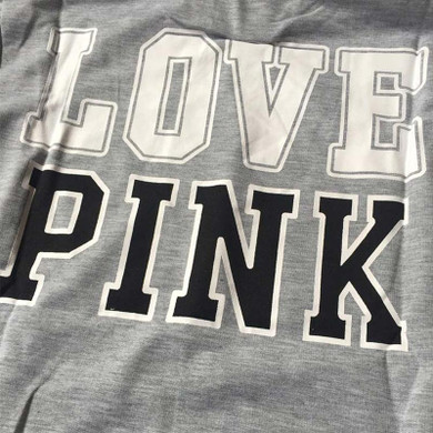 Love Pink Hoodie Women Casual Harajuku Hoodies Women Vs Pink Kpop 2017 Spring Moletom Feminino Polerones Mujer P55 Z15