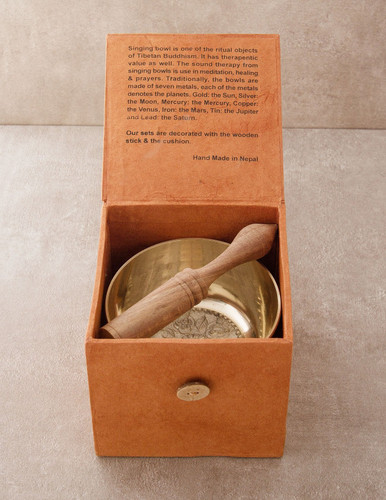 Buddha Singing Bowl Gift Set