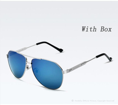 Veithdia Men Sunglasses Polarized Mirror Lens Big Driving Eyewear Accessories Sun glasses For Men lunettes de soleil homme 3562