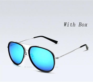 VEITHDIA Brand Polarized  Sunglasses Men Coating Mirror Eyewear Accessories Sun Glasses For Men lunettes de soleil homme 2725