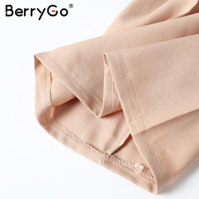BerrtGo Belt wide leg pants women bottoms Female zipper casual pants capri trousers Summer chiffon high waist pants BerrtGo Belt wide leg pants women bottoms Female zipper casual pants capri trousers Summer chiffon high waist pants