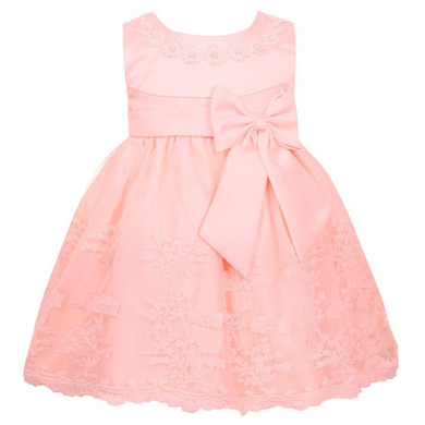 Embroidered Newborn Baby Girl Christening Dress Ball Gown Pageant Wedding Dresses Princess Little Girl 1ST Birthday Party Dress