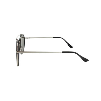 Jase New York Stark Sunglasses Metal Based Frame & UV in Silver