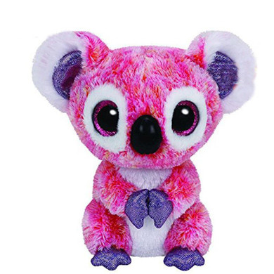 Elsadou Ty Beanie Boos Stuffed &amp; Plush Animals Pink Koala Toy Doll