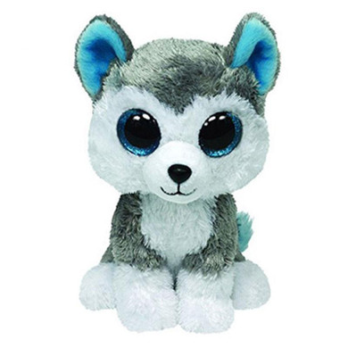 Elsadou Ty Beanie Boos Stuffed &amp; Plush Animals Husky Doll Toys For Girls