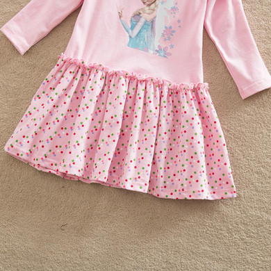Girls Dress Elsa Vestidos Clothes Vestido Disfraz Infantil Costume For Kids Roupas Infantis Menina Autumn Girl Dresses 2017 Hot