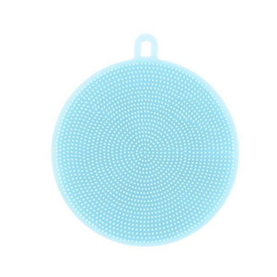 Round Silicone Dish Washing Sponge